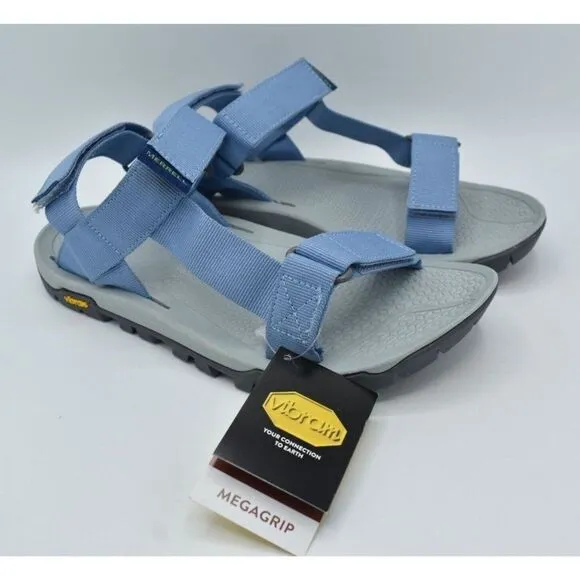Merrell Womens Size 8 Breakwater Stonewash Blue Strap Shoes Sandals