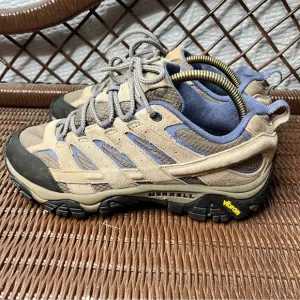 Merrill Moab 2 Ventilator Leather/Mesh Vibram Hiking Shoes Size 8.5