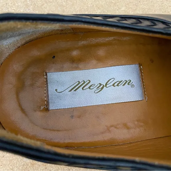 Mezlan Cartagena Men's Made In Spain Men's Black Leather Monk Strap Loafer Sz 12