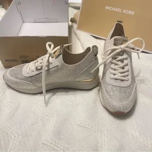 Michael Kors Women's Cream Sneakers