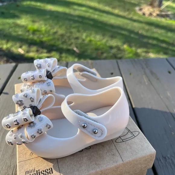 ✨MINI MELISSA ULTRAGIRL SWEET X BB SHOES BEIGE 5