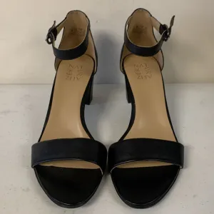 Naturalizer Women's SIZE 9 M Vera Ankle Strap Block Heel Dress Sandal, B…