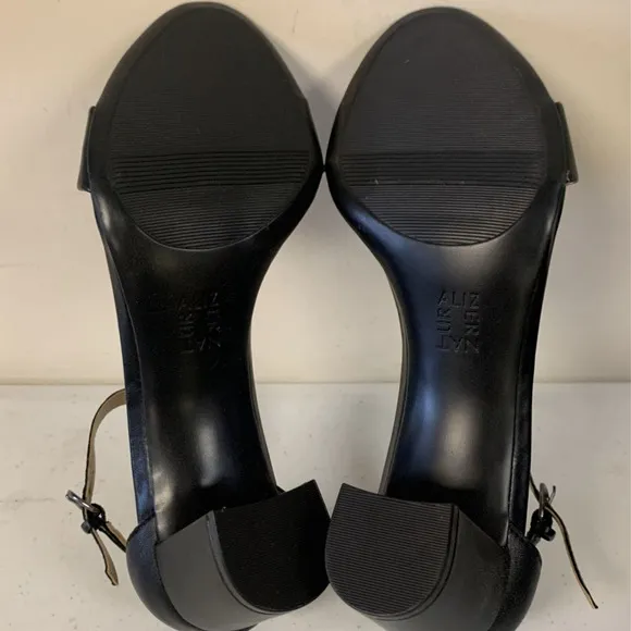 Naturalizer Women's SIZE 9 M Vera Ankle Strap Block Heel Dress Sandal, B…