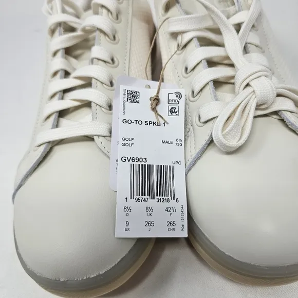 New Adidas GO-TO Spke 1 Spikeless Golf Shoes GV6903 Sports‎ Men's Size 9 No Box.