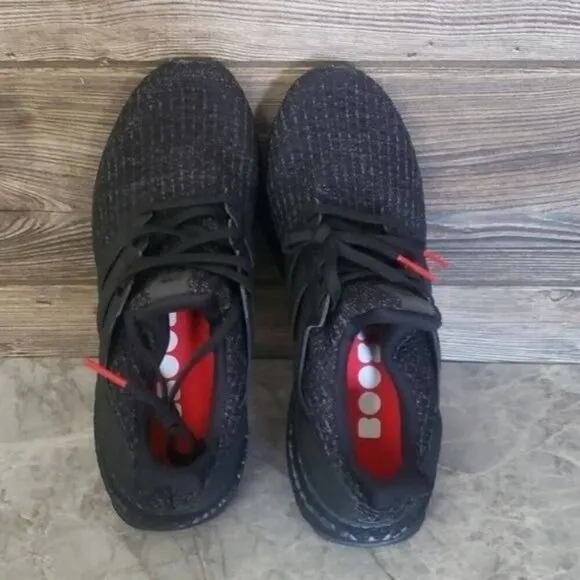 New Adidas Ultraboost Black Running Sneakers Athletic Gym Workout Casual Shoes
