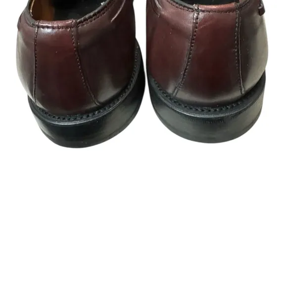 New Allen Edmonds Grayson Merlot Leather Slip-on Tassel Dress Shoes Loafers 10
