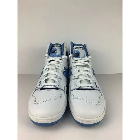 New Balance 650 White University Blue Men Shoes Size 12  High Top BB650RCK New