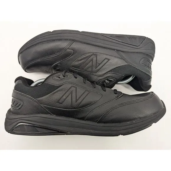 New Balance 928v3 Men's Black Leather Comfort Walking Shoes MW928BK3  Size 13 D