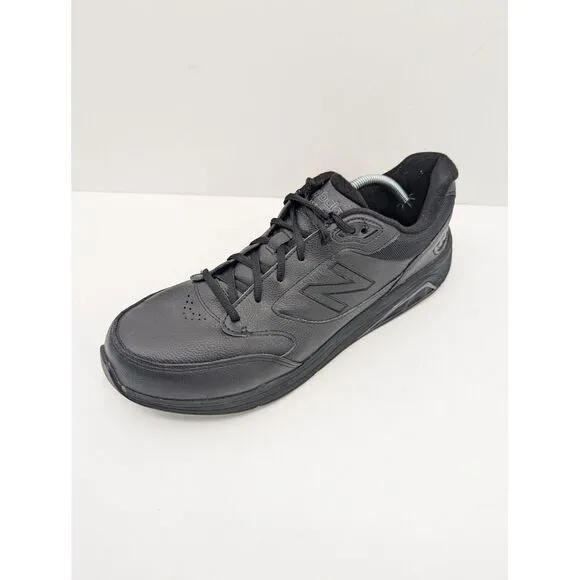 New Balance 928v3 Men's Black Leather Comfort Walking Shoes MW928BK3  Size 13 D
