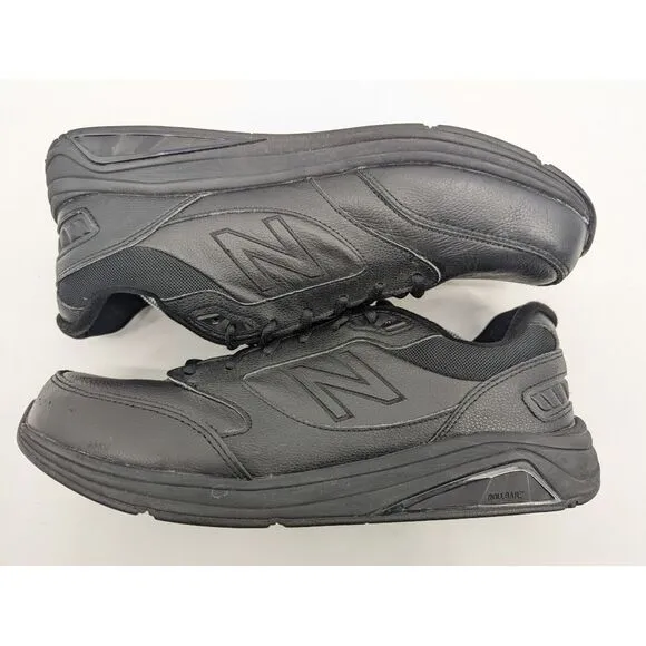 New Balance 928v3 Men's Black Leather Comfort Walking Shoes MW928BK3  Size 13 D