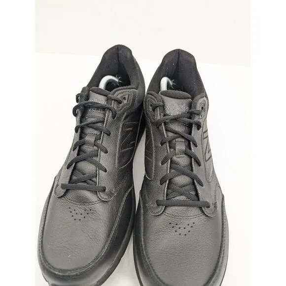 New Balance 928v3 Men's Black Leather Comfort Walking Shoes MW928BK3  Size 13 D