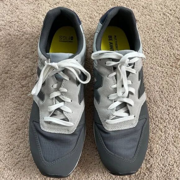 New Balance 996 x Figs Mens 11.5 Shoes Gray CM996F12 Athletic Healthcare Casual