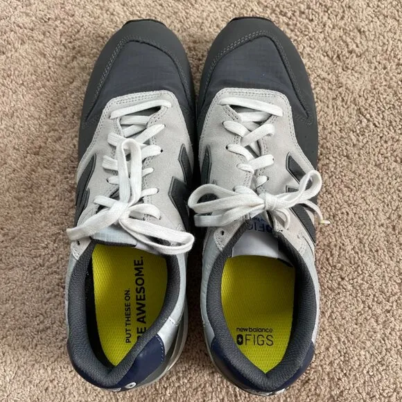 New Balance 996 x Figs Mens 11.5 Shoes Gray CM996F12 Athletic Healthcare Casual