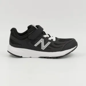 New Balance Boy's 611 Grey Strap Sneaker YT519PB size 3