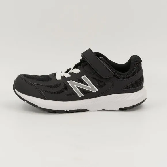 New Balance Boy's 611 Grey Strap Sneaker YT519PB size 3