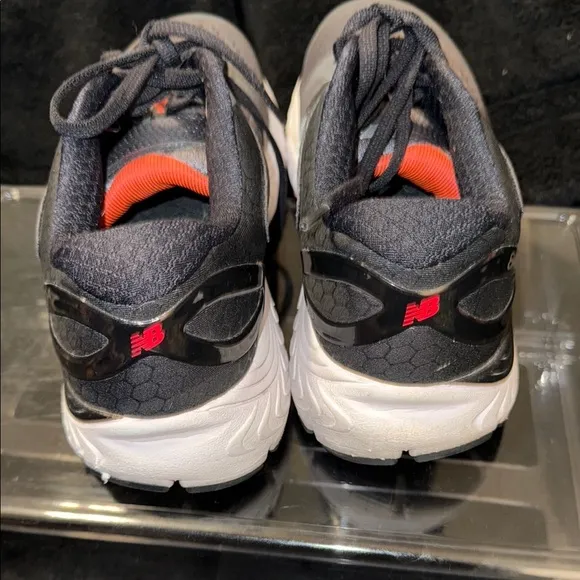 New Balance Charcoal and Black Athletic Sneakers