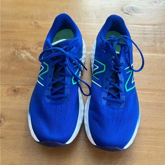 New Balance Fresh Foam Running Shoes – Men’s Size 13 – Blue/Green – MEVOZLB2