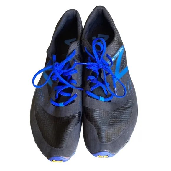 New Balance Minimus Men Black and Blue Athletic Shoes
