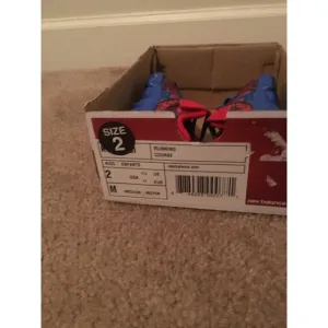 New Balance Running Course Toddler Child Boy Athletic Sneakers Shoes Size 2