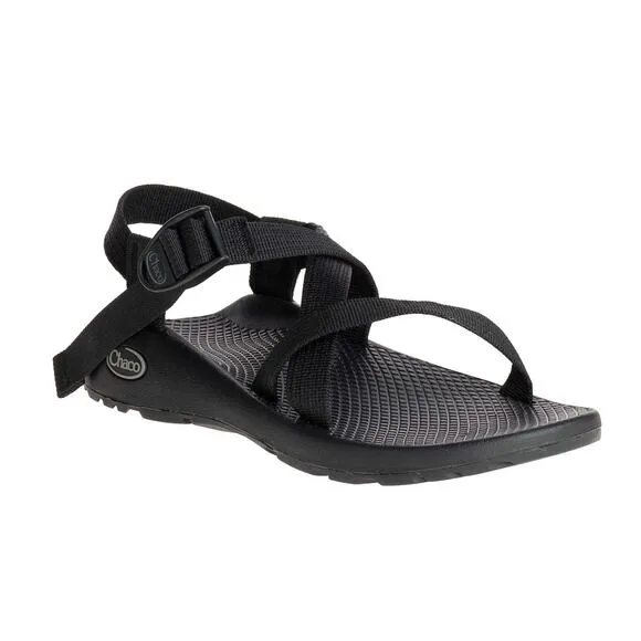 New Chaco Z/1 Adjustable Strap Classic Sandals MENS's Black Hiking Water size 8