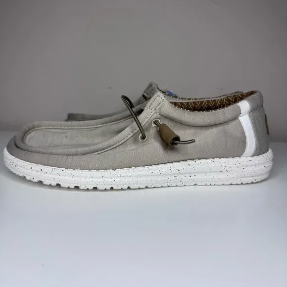 NEW Hey Dude Wally Stretch Fleece Slip On Shoes
