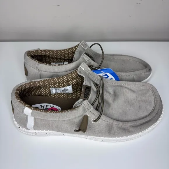 NEW Hey Dude Wally Stretch Fleece Slip On Shoes