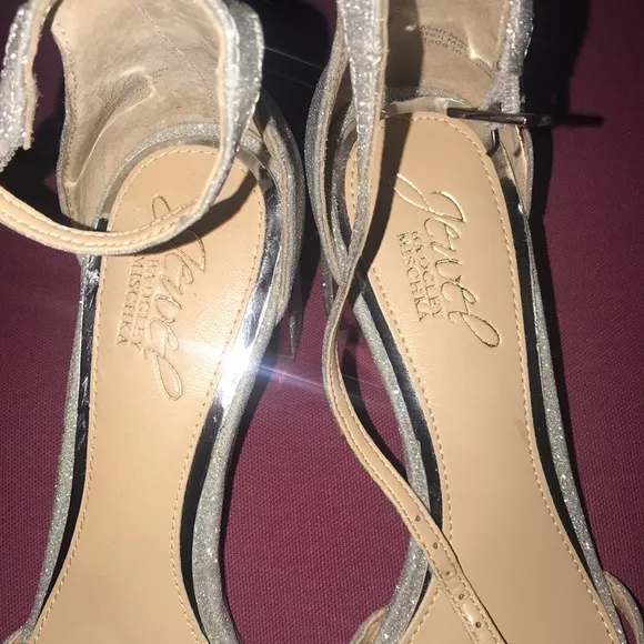 New Jewel by Badgley Mischka Giona Block Heels