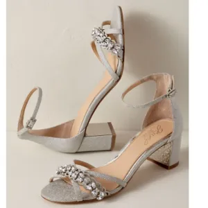 New Jewel by Badgley Mischka Giona Block Heels