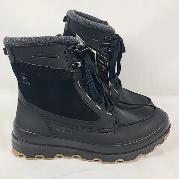 NEW Kamik Heat-MX Women's Mid Winter Level 3 Boots Black Waterproof Sz 10 NWT