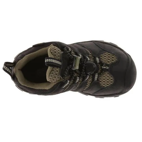 NEW KEEN kids koven low wp hiking shoes in burnt olive