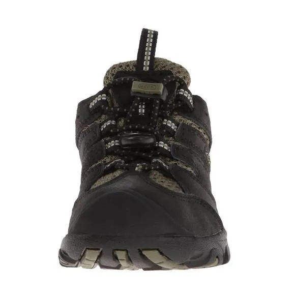 NEW KEEN kids koven low wp hiking shoes in burnt olive