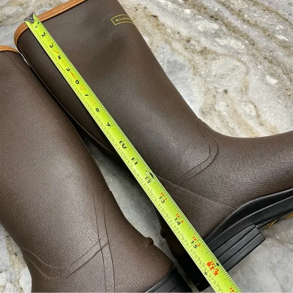 NEW LaCrosse 16&quot; Alpha Philly Waterproof  Rain Boots in Brown Women’s size 6