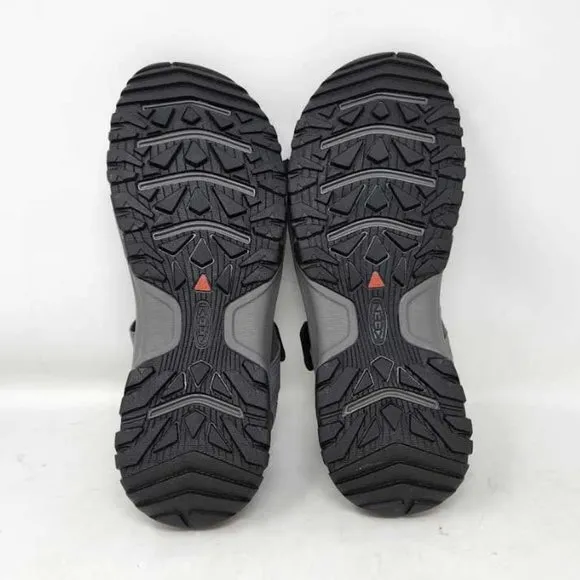 New men's 13 Keen Targhee III Open Toe H2 water hiking sandals shoes Steel Grey