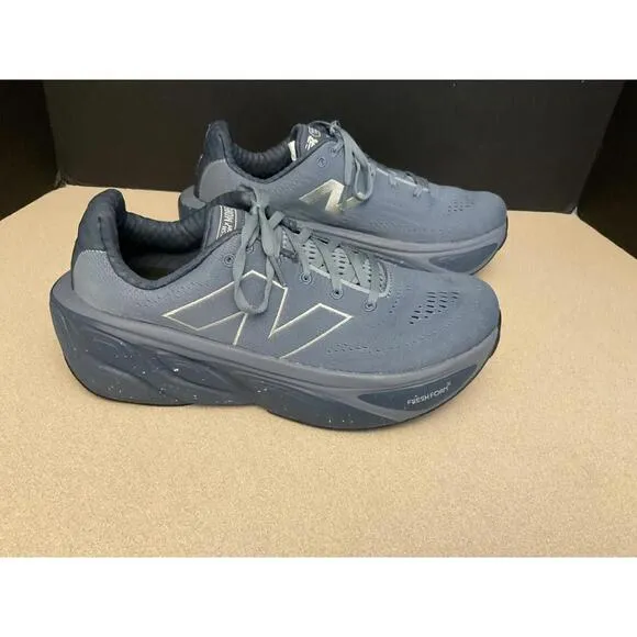 New! Mens New Balance Fresh Foam X More V5 Blue Running Shoes. Size 10D. Nice!!!