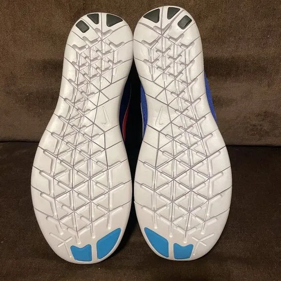 NEW NIKE FREE RN Mens Running Shoes Blue Black Cobalt Size 12 US 46 EUR 11 UK