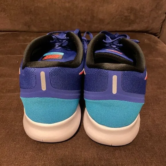 NEW NIKE FREE RN Mens Running Shoes Blue Black Cobalt Size 12 US 46 EUR 11 UK