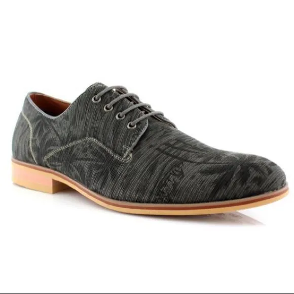 NEW Palm Tree Brown Lace Up Loafers