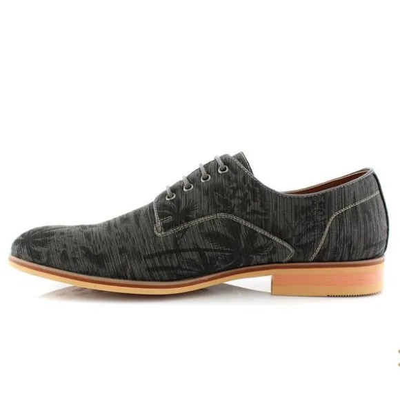 NEW Palm Tree Brown Lace Up Loafers