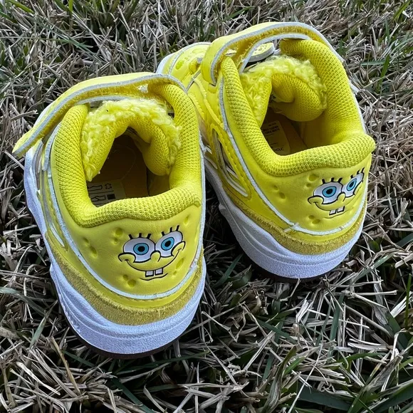 NEW Puma Slipstream Spongebob Yellow size 5c Toddler shoes