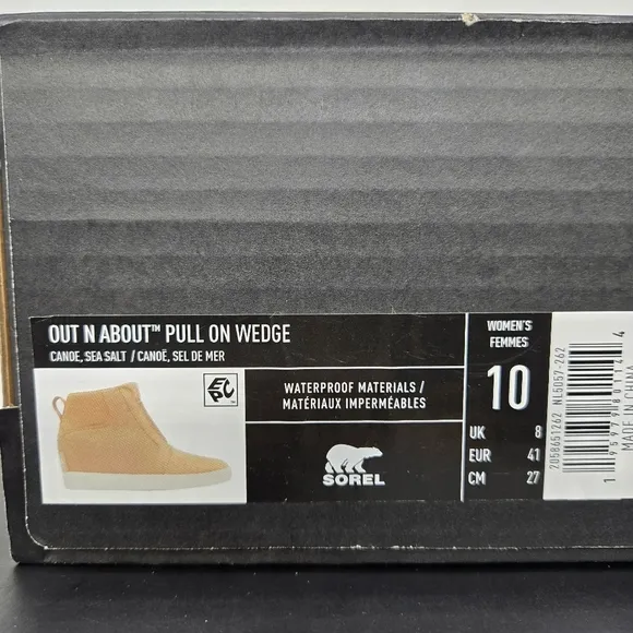New Sorel Out N About™ Pull-On Wedge Boots Women's Shoes Size 10
