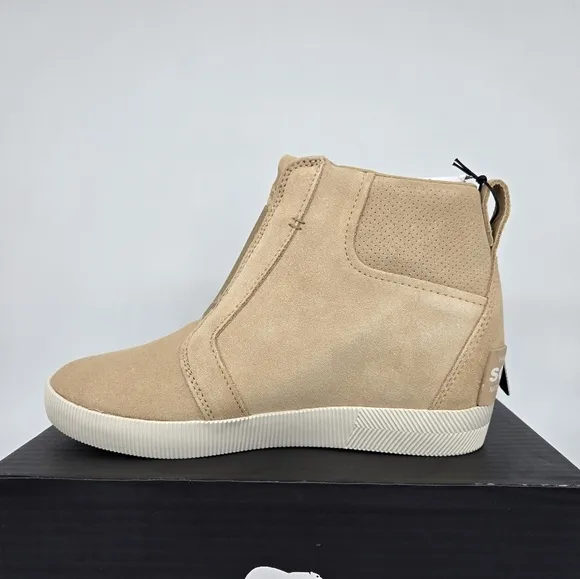 New Sorel Out N About™ Pull-On Wedge Boots Women's Shoes Size 10