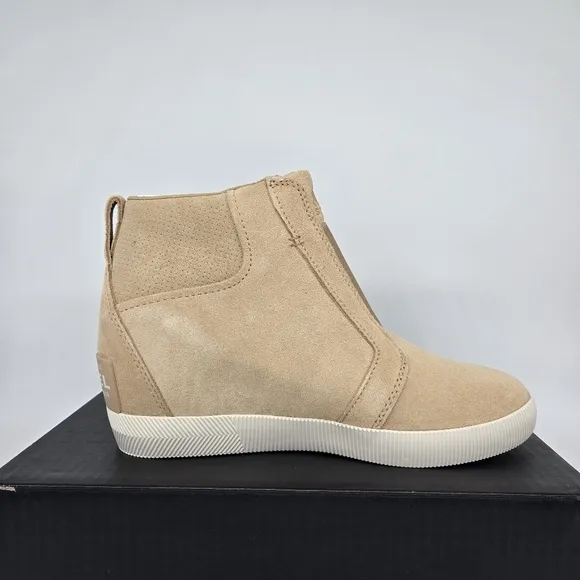 New Sorel Out N About™ Pull-On Wedge Boots Women's Shoes Size 8