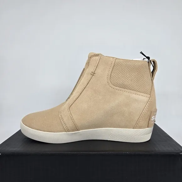 New Sorel Out N About™ Pull-On Wedge Boots Women's Shoes Size 8
