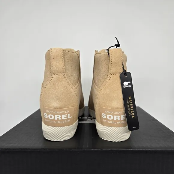 New Sorel Out N About™ Pull-On Wedge Boots Women's Shoes Size 8