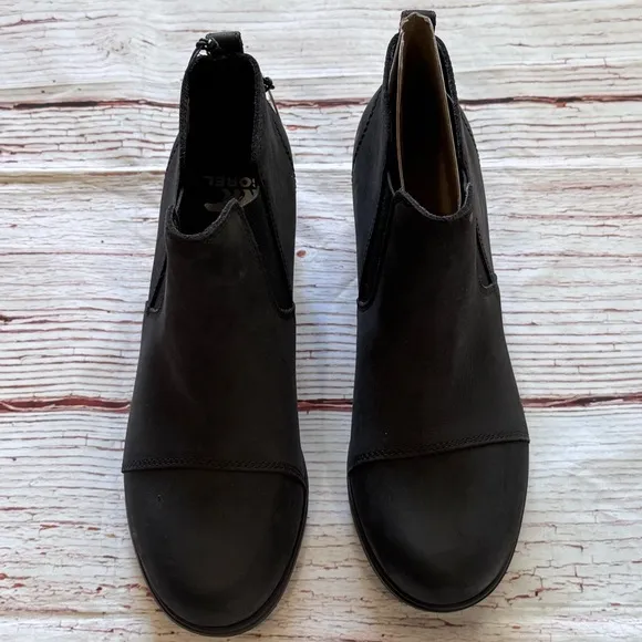 New Sorel Waterproof Chelsea Boots in Black Sz 8