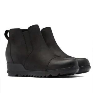 New Sorel Waterproof Chelsea Boots in Black Sz 8