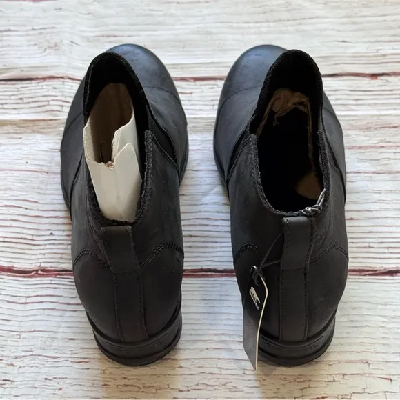 New Sorel Waterproof Chelsea Boots in Black Sz 8