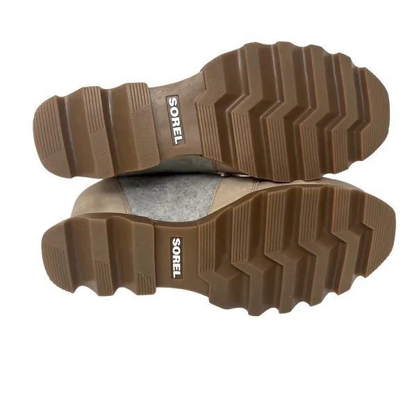 NEW Sorel women boots Joan of Arctic Lexie Wedge Natural Tan waterproof