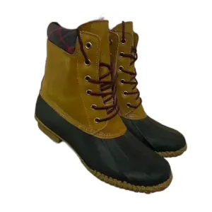NEW Storm by Cougar ROGER Navy Tan Womens Waterproof Rain Boots