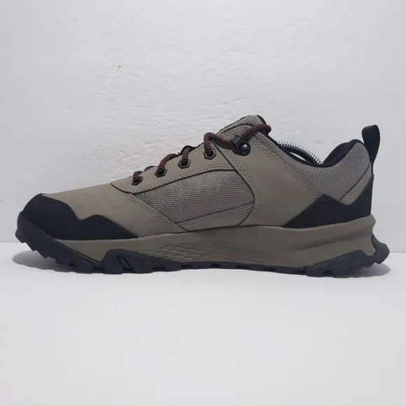 New Timberland Men's Lincoln Peak Lite F/L Low Hiking Grey Leather Shoes Sz 10